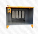Cabine de Cabine de pulvérisation de poudre <small>(avec automate programmable industriel)</small> de poudre (avec automate programmable industriel)